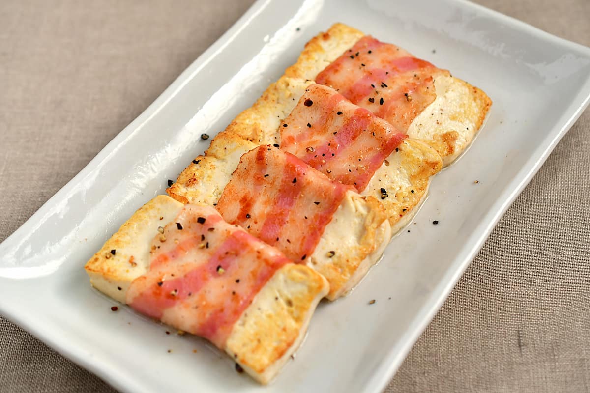 塩豆腐を使った豆腐ステーキ