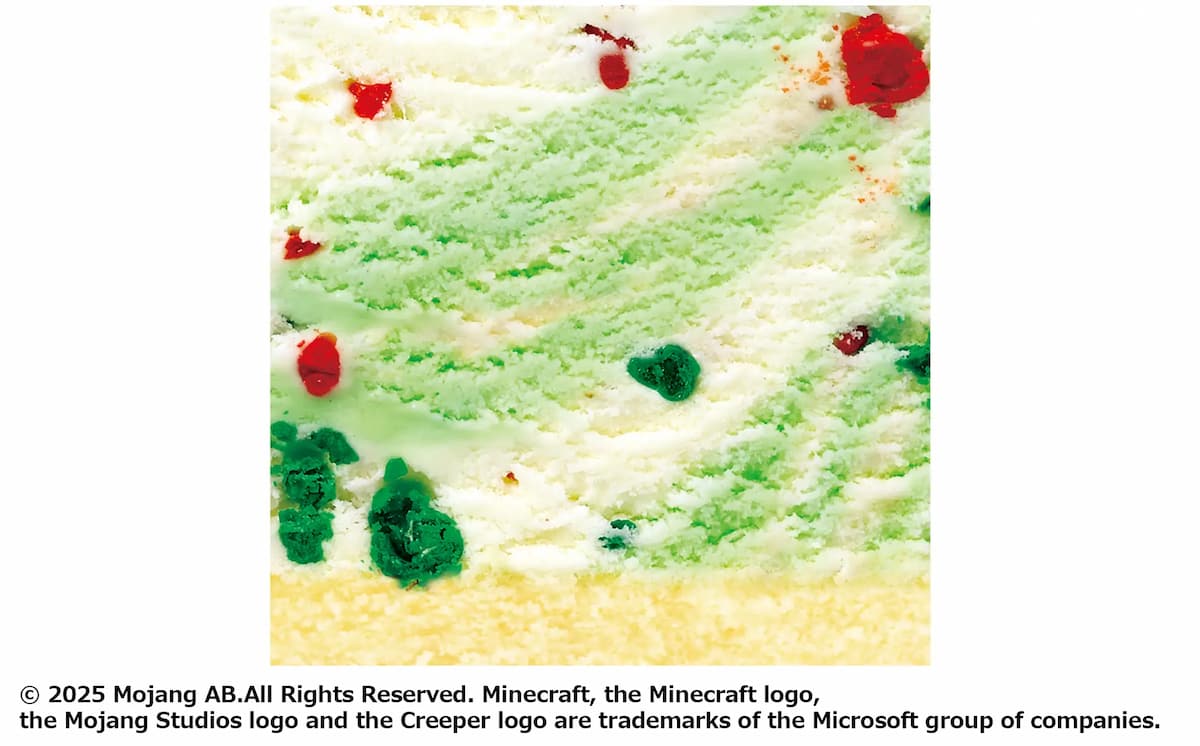 マインクラフト アイスクリームケーキ