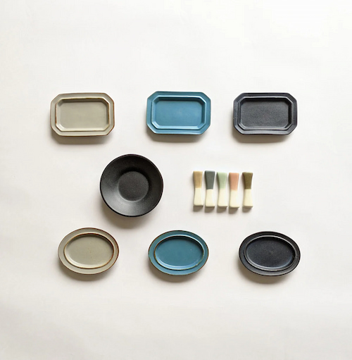 KANEAKI SAKAI POTTERY（美濃焼）の箸置きor豆皿