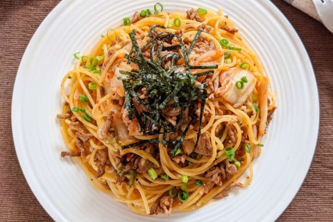 こんな食べ方もあったんだ！辛味がおいしい「キムチパスタ」5選