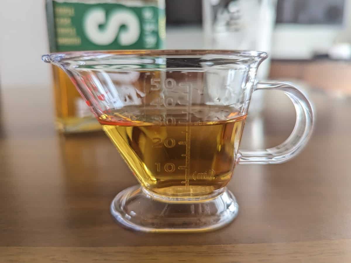 ダイソーミニ計量カップ ドリンク作りに使用