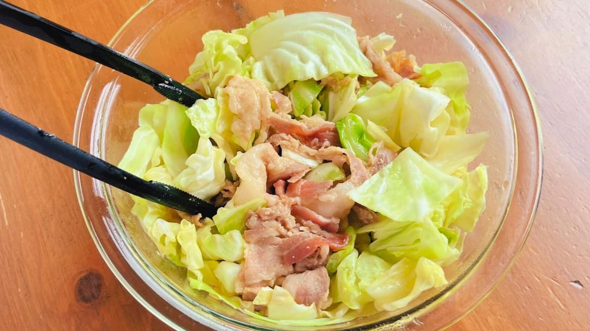 豚とキャベツのあっさり煮風
