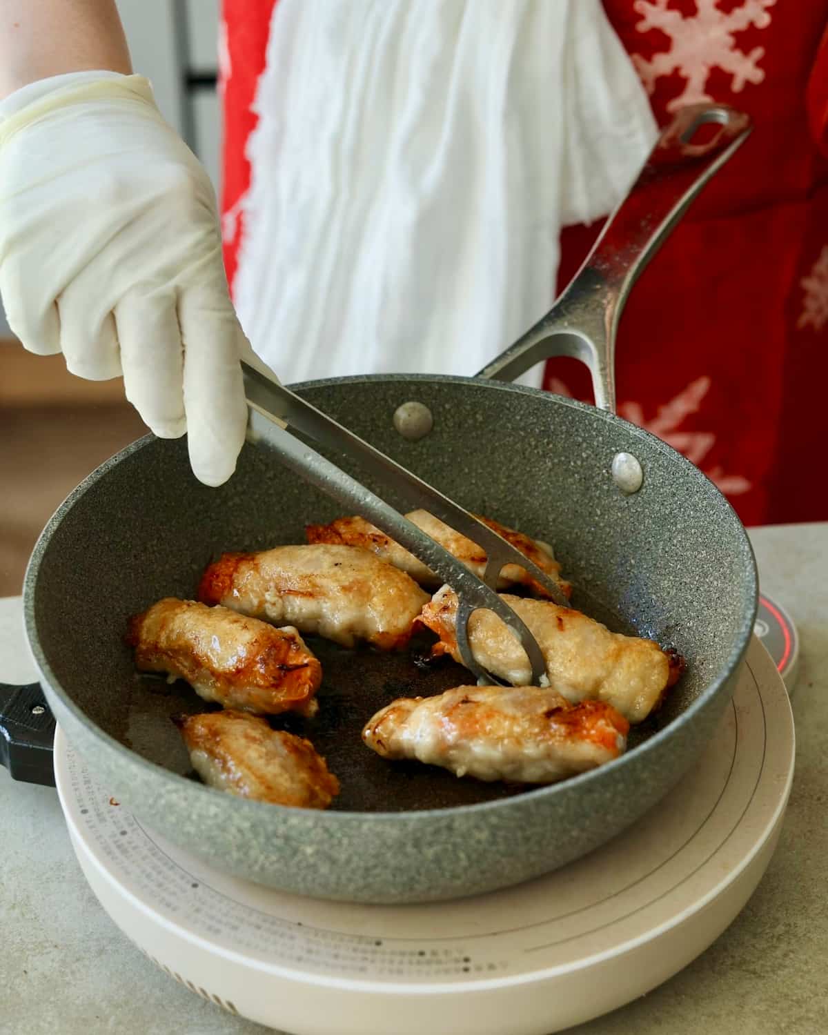 冷凍にんじん肉巻き