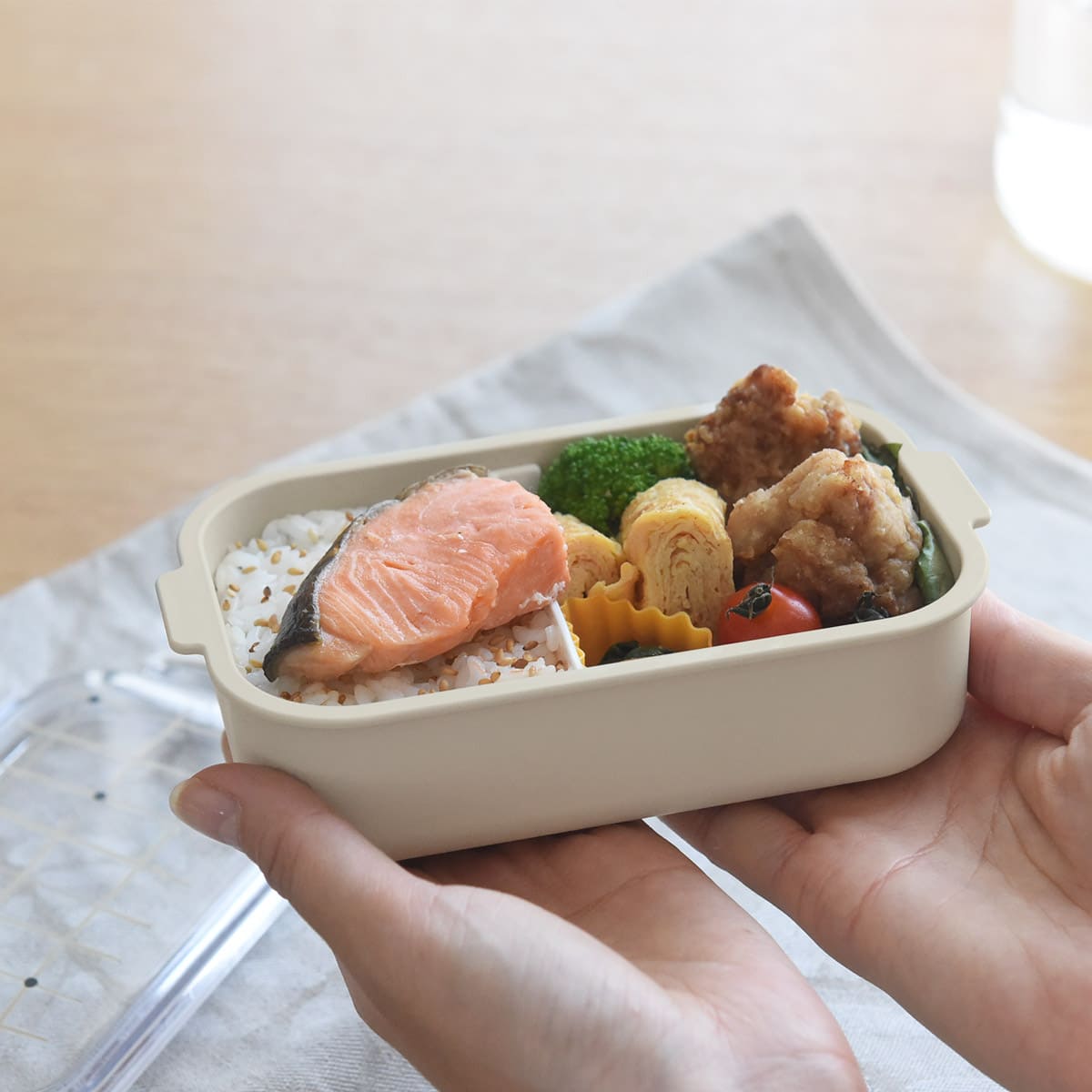 kukka ja puu 北欧カラーのお弁当箱 キッズ ランチボックス 480ml／クッカヤプー