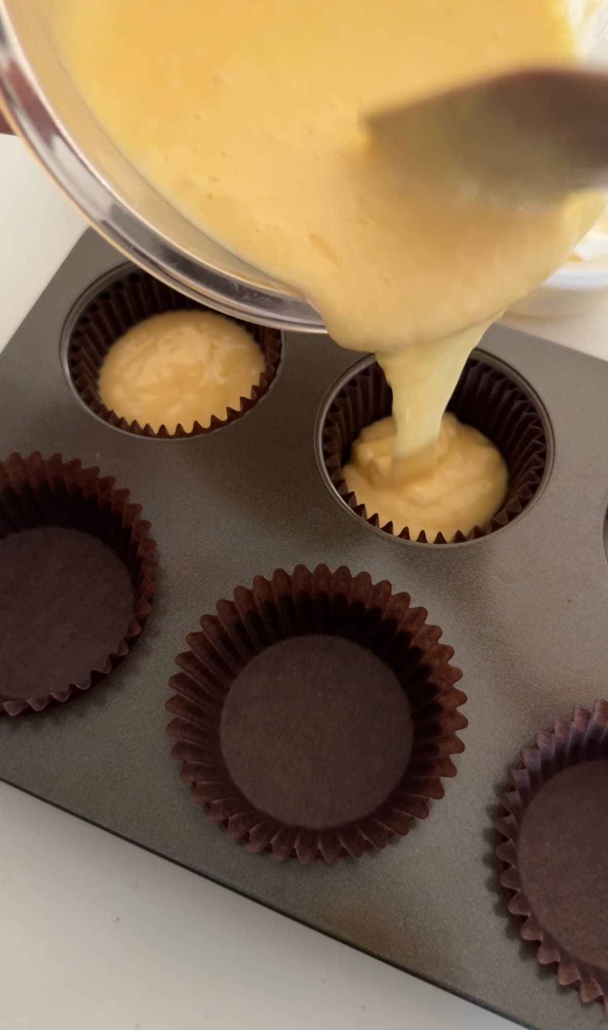 ブルーベリーとクリームチーズのマフィン