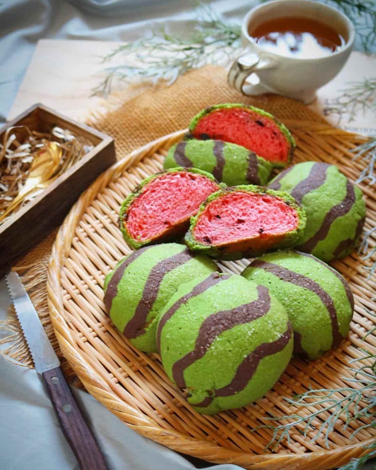 見て楽しい食べておいしい♪夏にぴったり「すいかパン」をおうちで楽しもう!