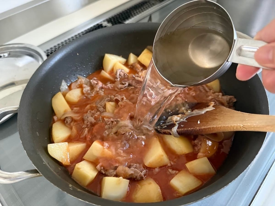 お水も