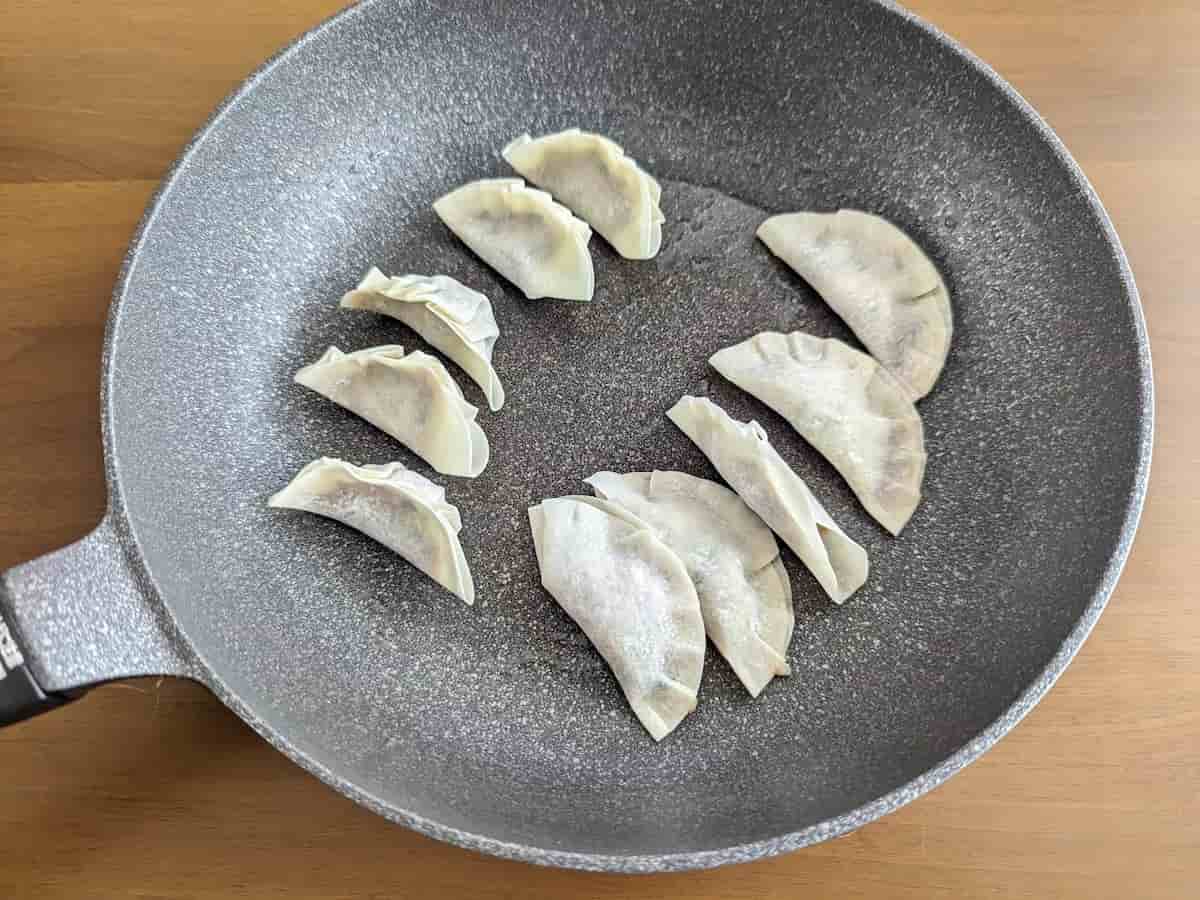 ダイソー かんたん餃子メーカー 焼く前