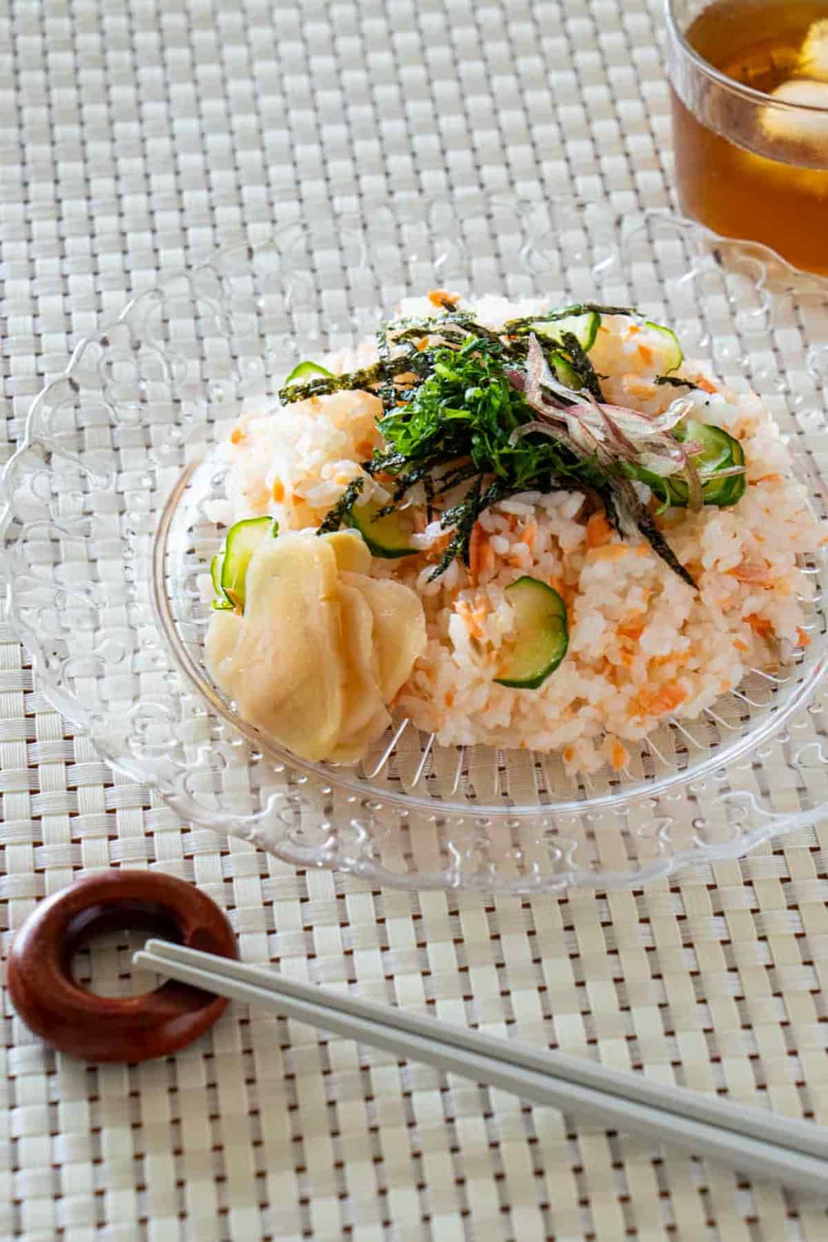 圧力鍋でお手軽「鮭のちらし寿司」レシピ