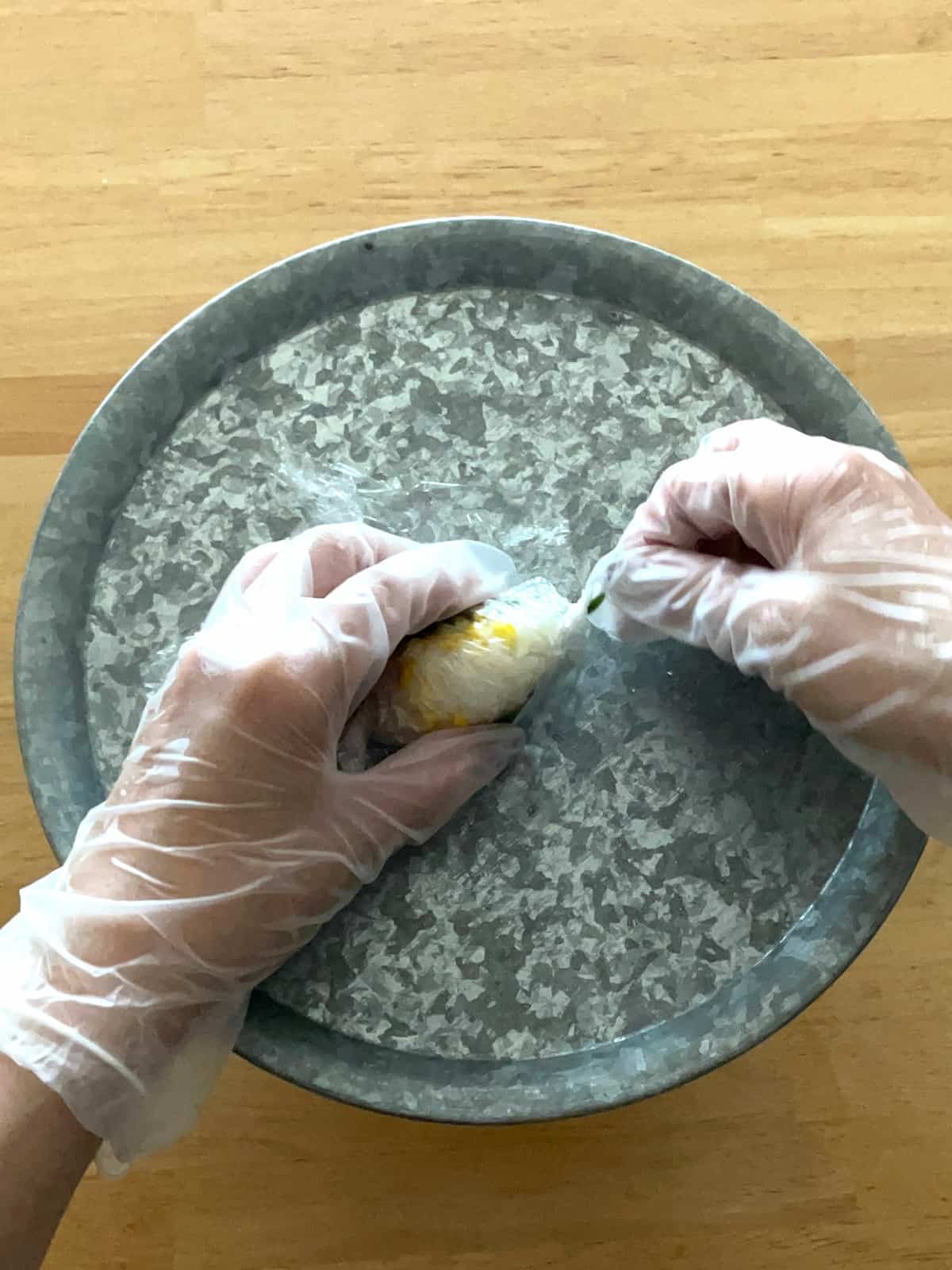 「とうもろこしおにぎり」
