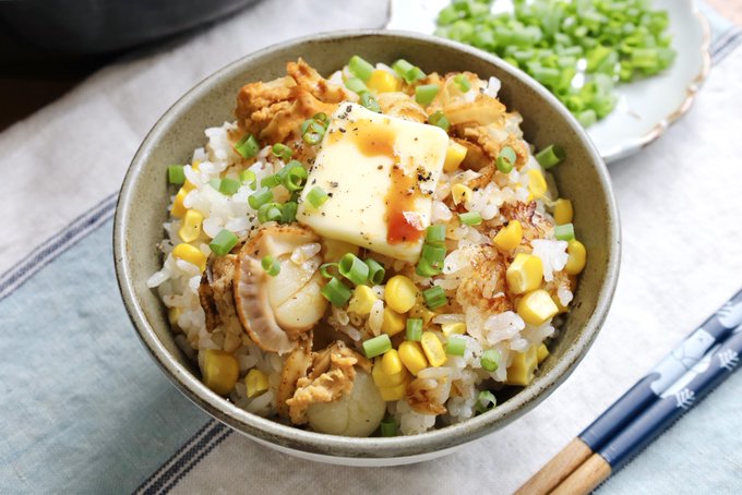 甘じょっぱさにハマる！「とうもろこしバターご飯」にやみつき