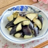 色落ちしないコツあり♪ポリ袋でもむだけ「なすの浅漬け」の作り方