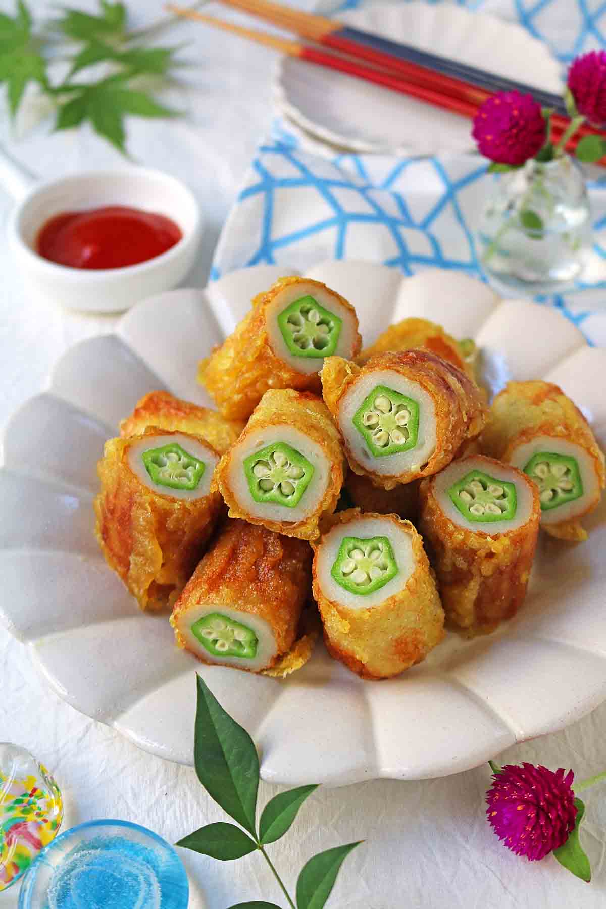 オクラちくわ1