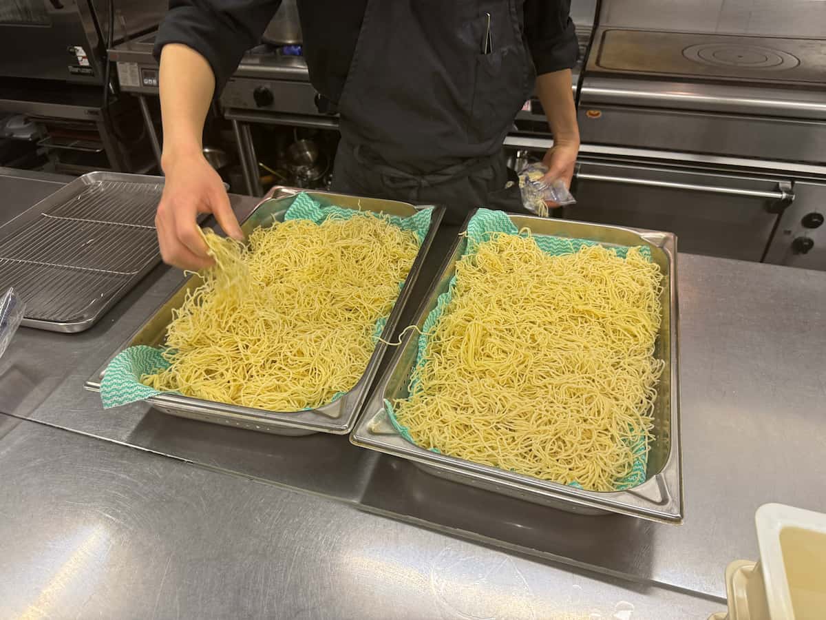 あんかけ焼きそば 工程3