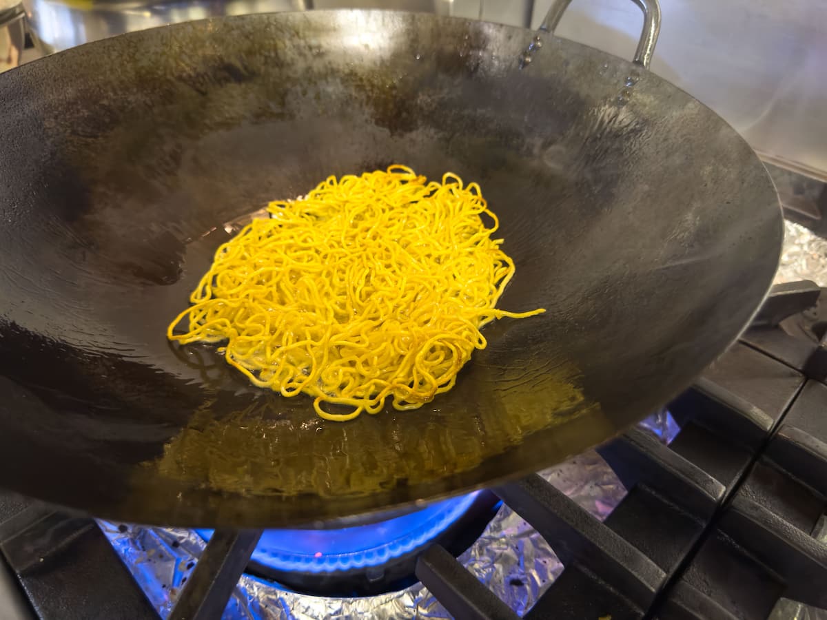 あんかけ焼きそば 工程5