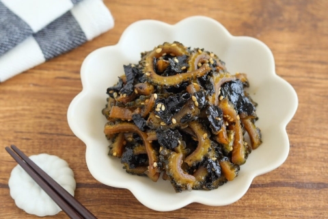 簡単なのにおいしすぎ！「ゴーヤの海苔佃煮」の作り方