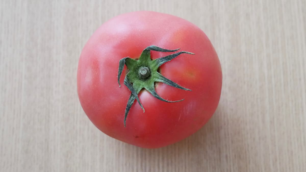 トマトの胡麻和え材料