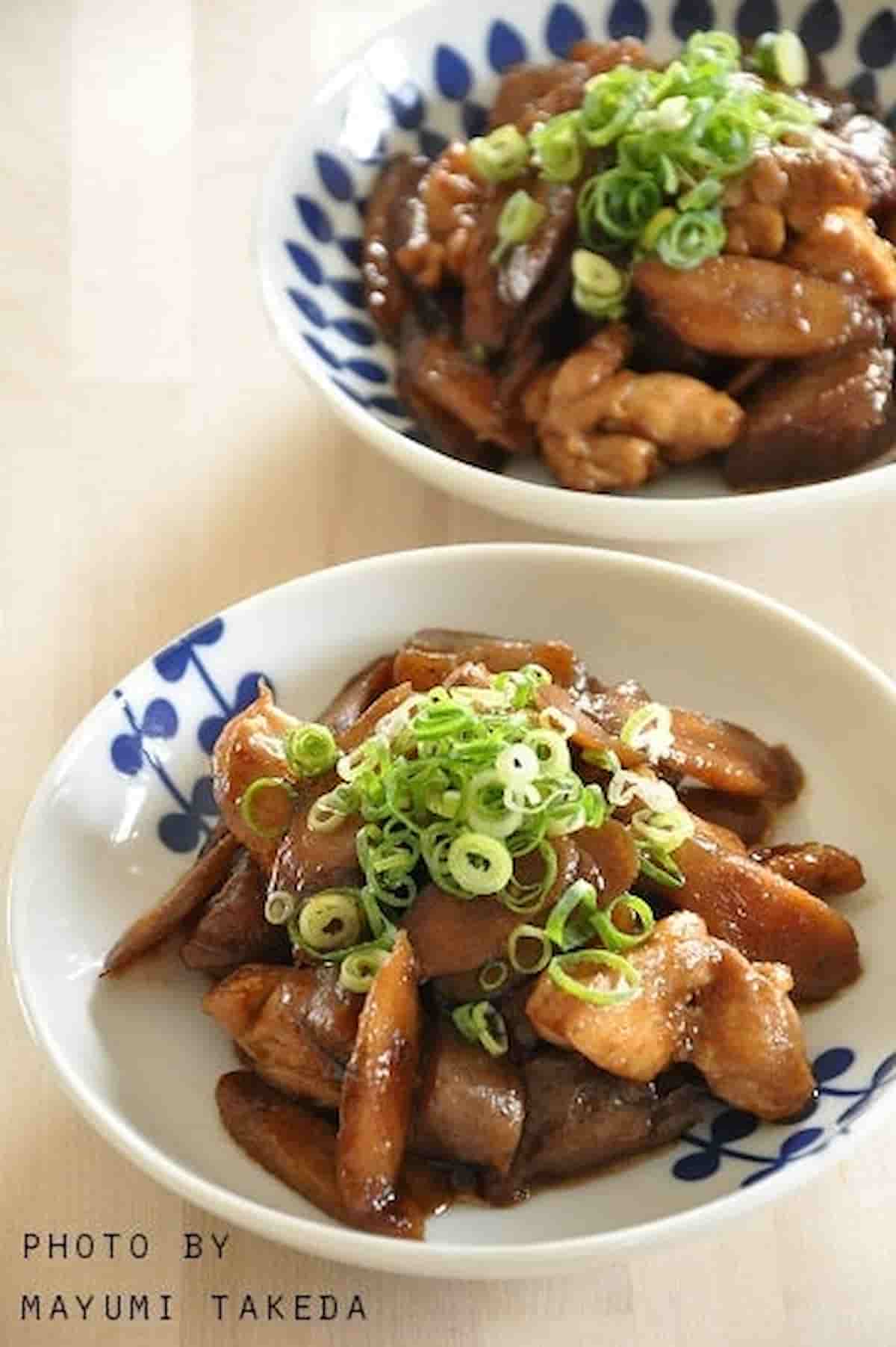 武田真由美さん こんにゃくでかさ増し！鶏肉の甘辛炒め