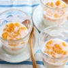 缶詰とゼラチンで手軽に作れる！「みかん練乳のミルクゼリー」レシピ