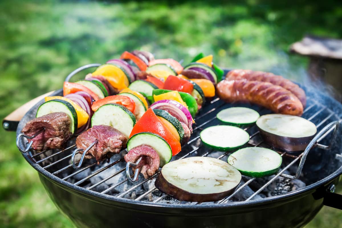 BBQの様子