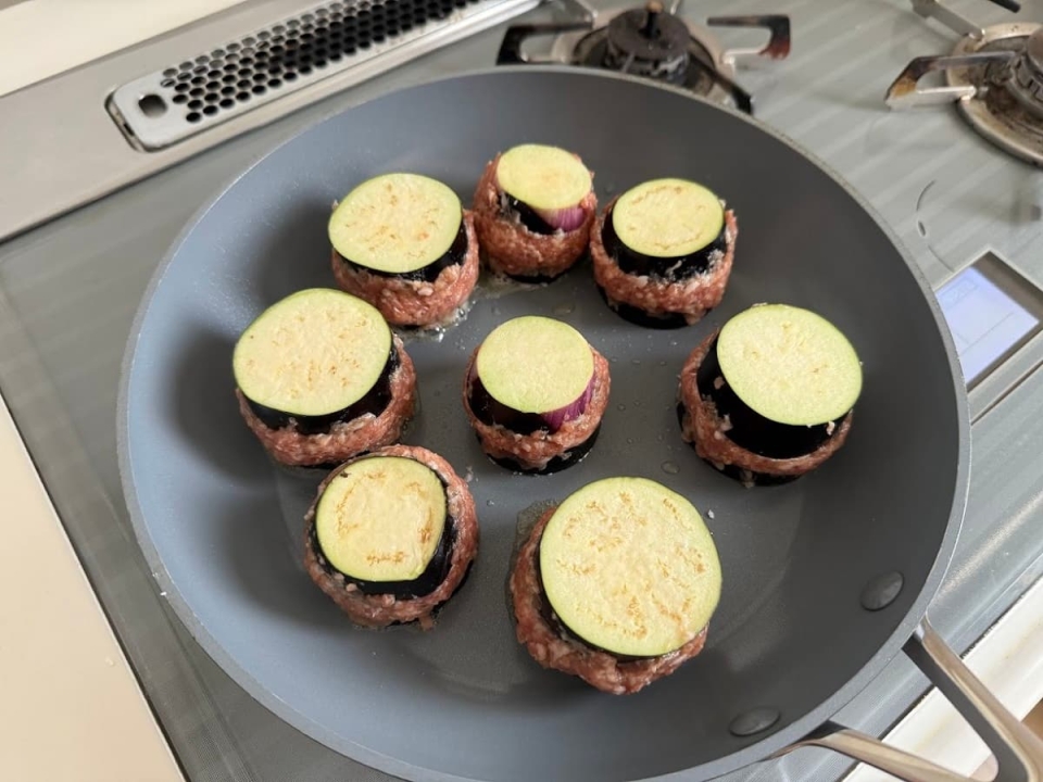 フライパンで焼く