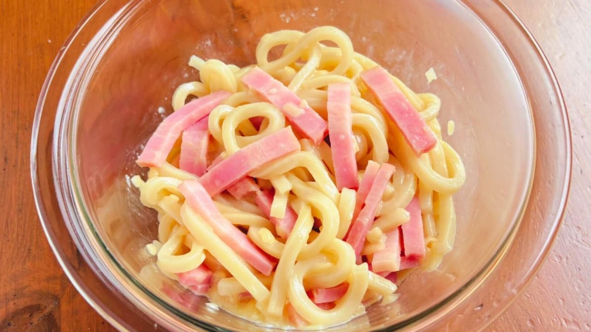 爆速カルボナーラうどん