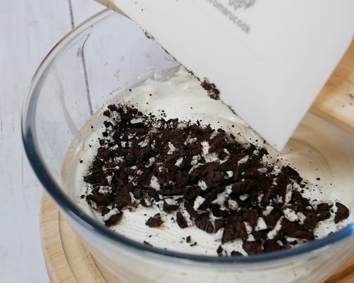 チョコクランチアイス手順3