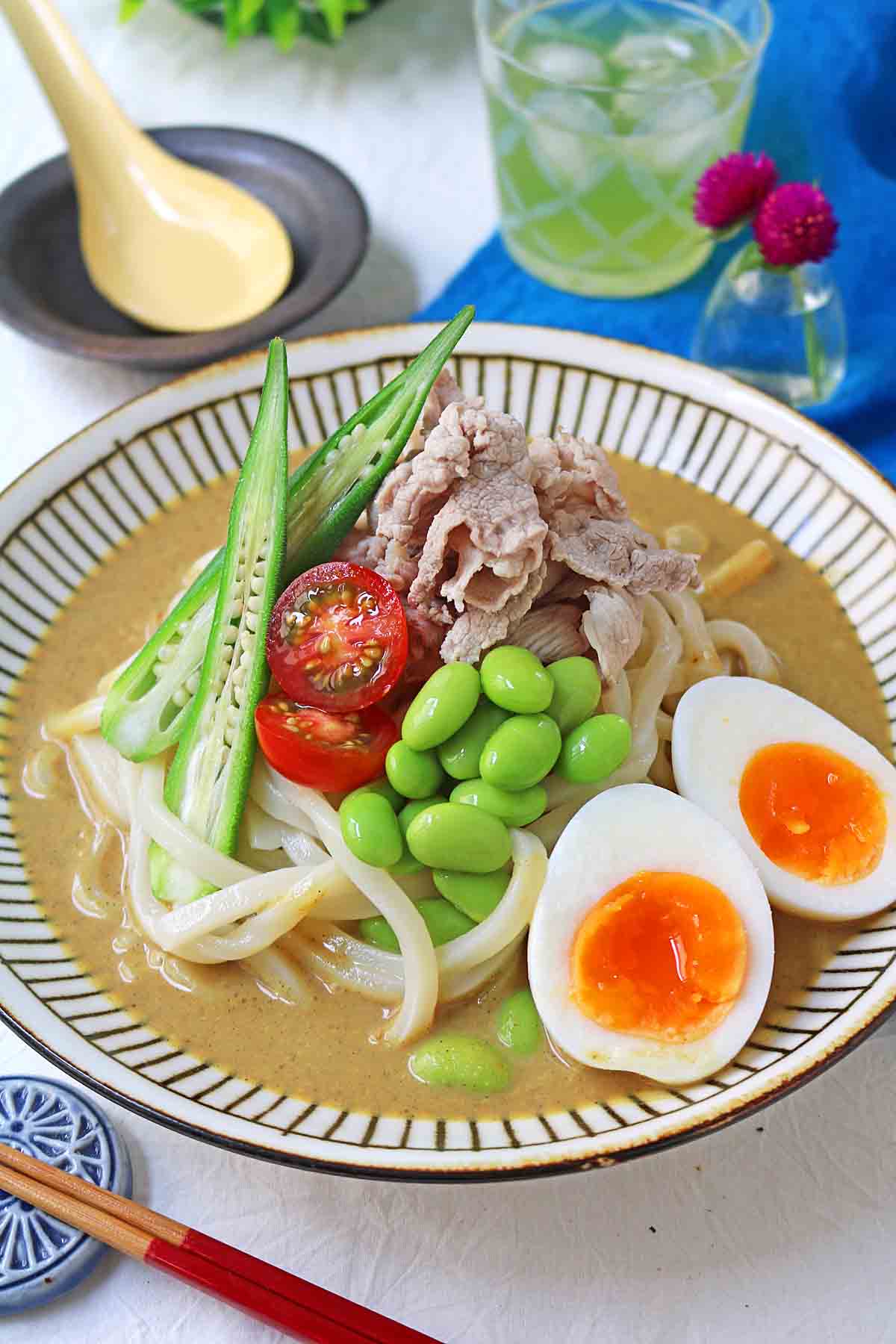 カレー冷やしうどん９