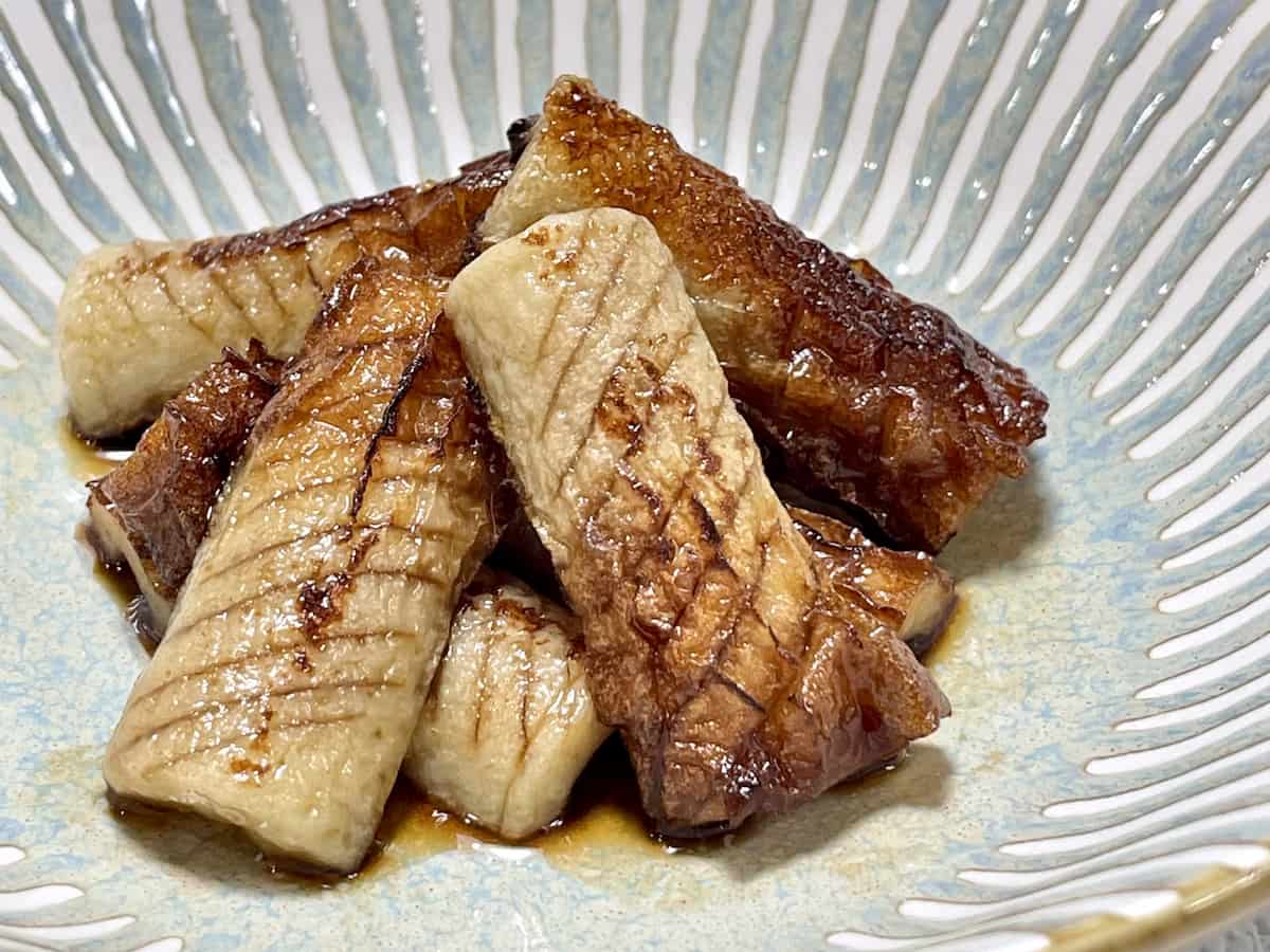 5分で完成！食材はちくわだけ！「ちくわの蒲焼き」レシピ