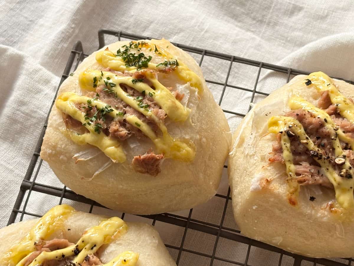 「ツナマヨパン」レシピ