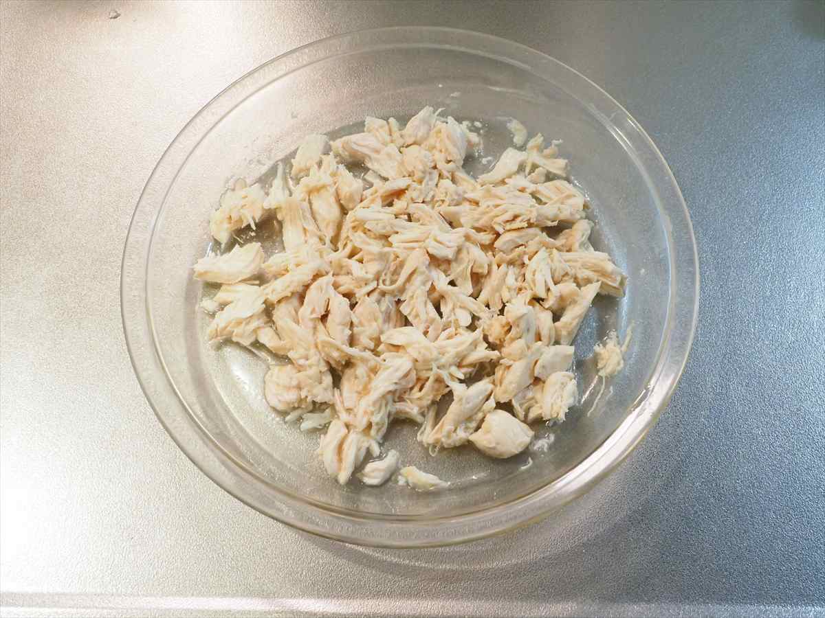 ささみと茄子のぽん酢おろし和え