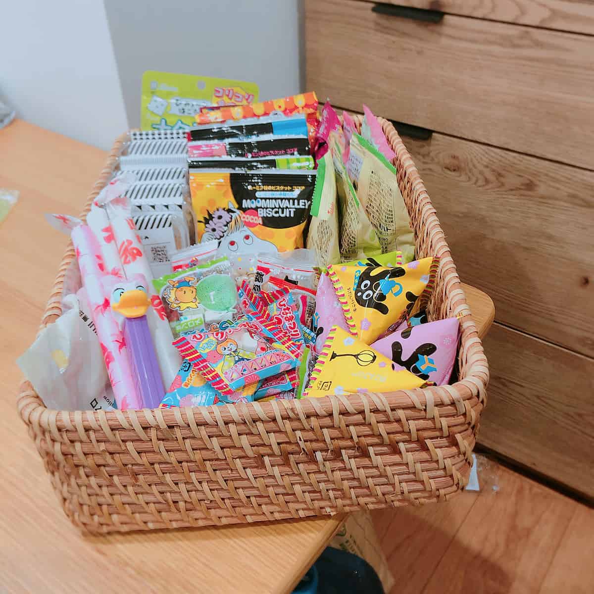 無印良品グッズを使った「お菓子収納アイデア」