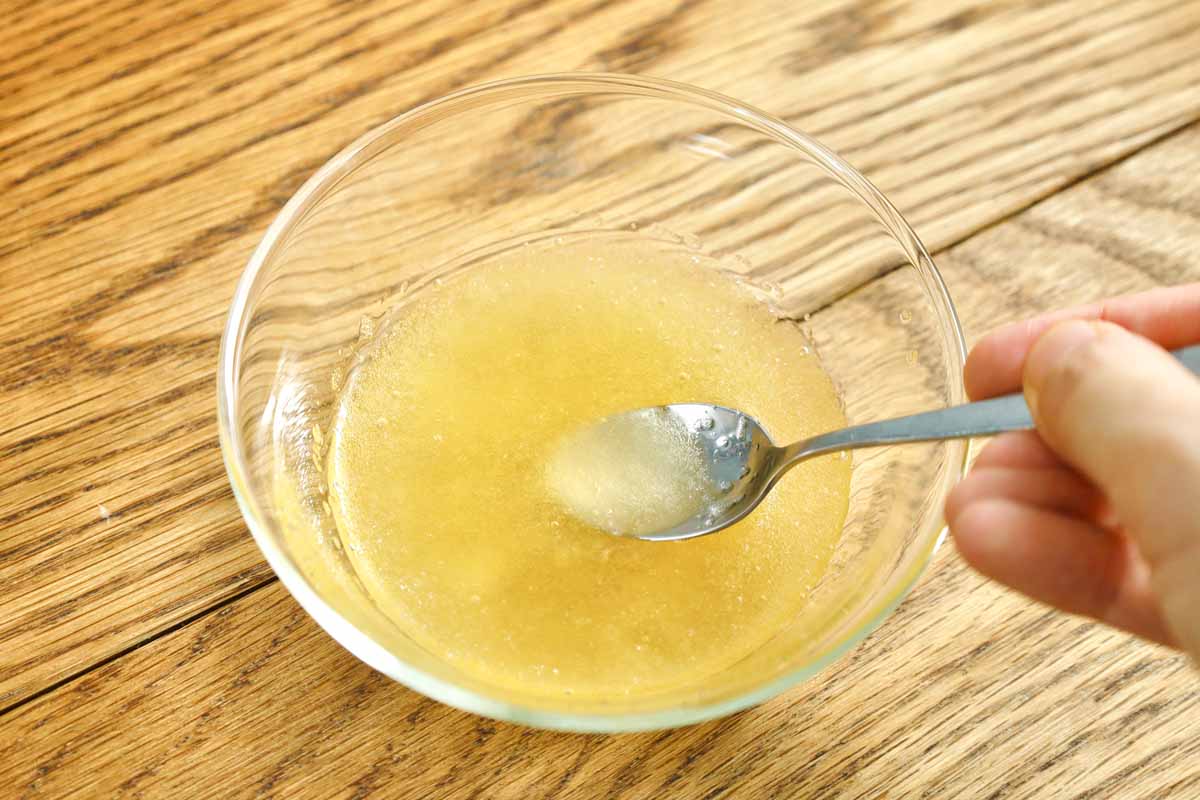 「ジャスミン茶香る！マスカットゼリー」レシピ