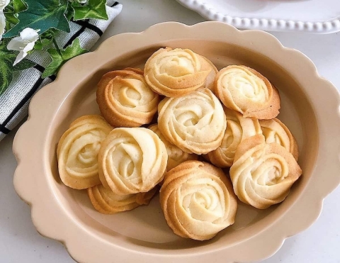 型抜きいらずでとってもキュート！簡単「絞り出しクッキー」レシピ