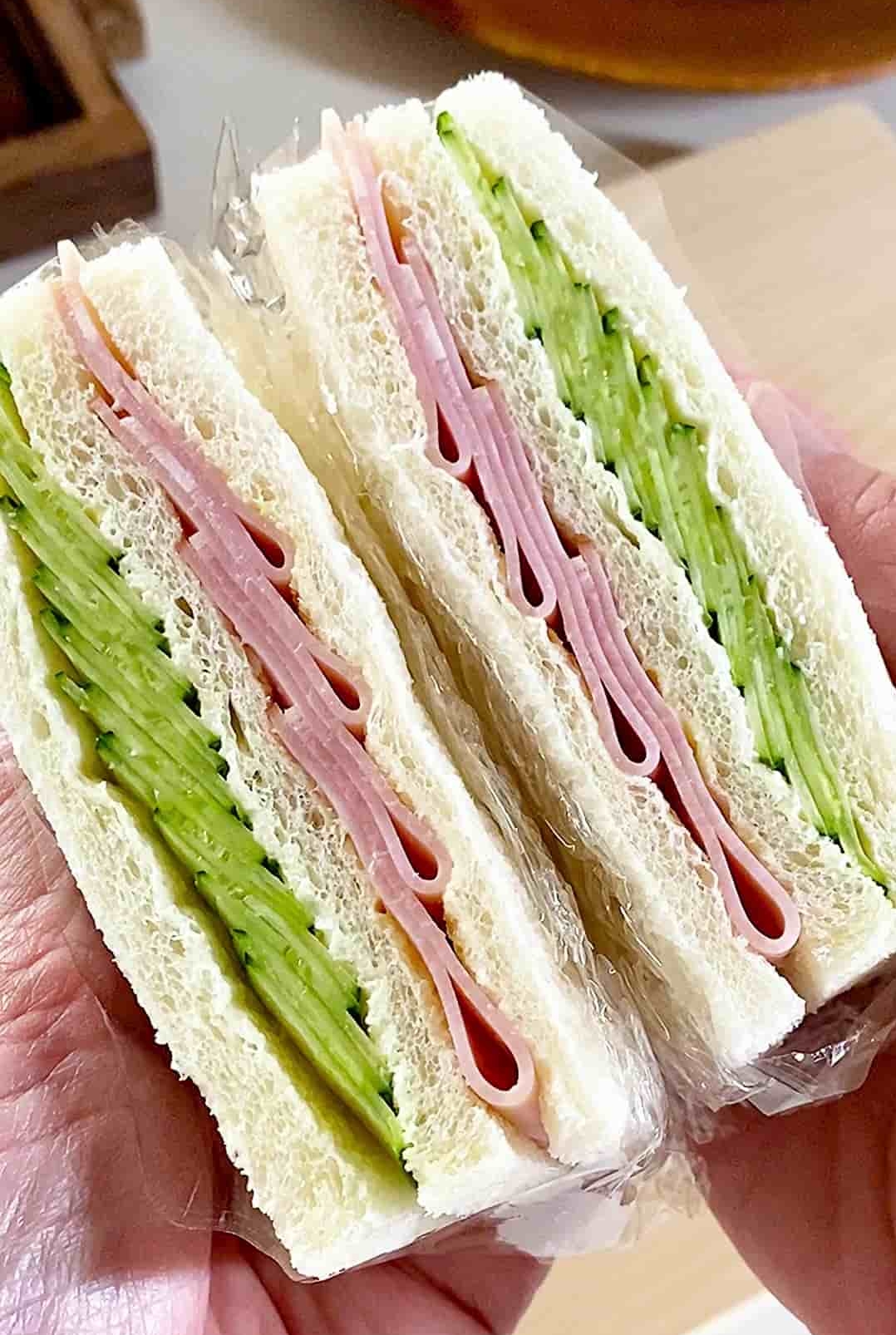 きゅうりサンドイッチ
