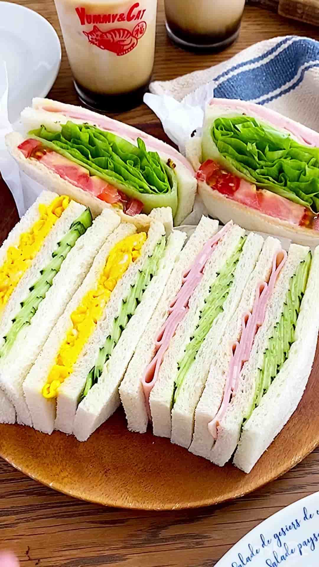 きゅうりサンドイッチ