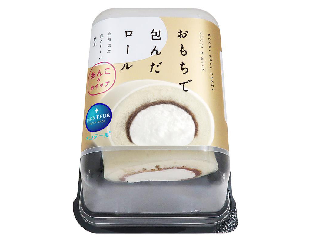 おもちで包んだロール・あんこ＆ホイップ