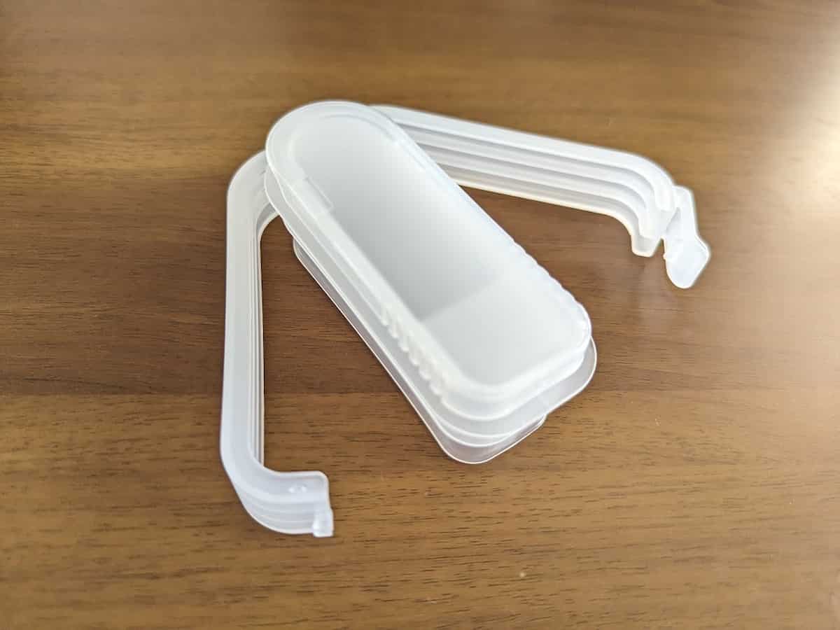 ダイソー 冷凍食品用袋キャップ