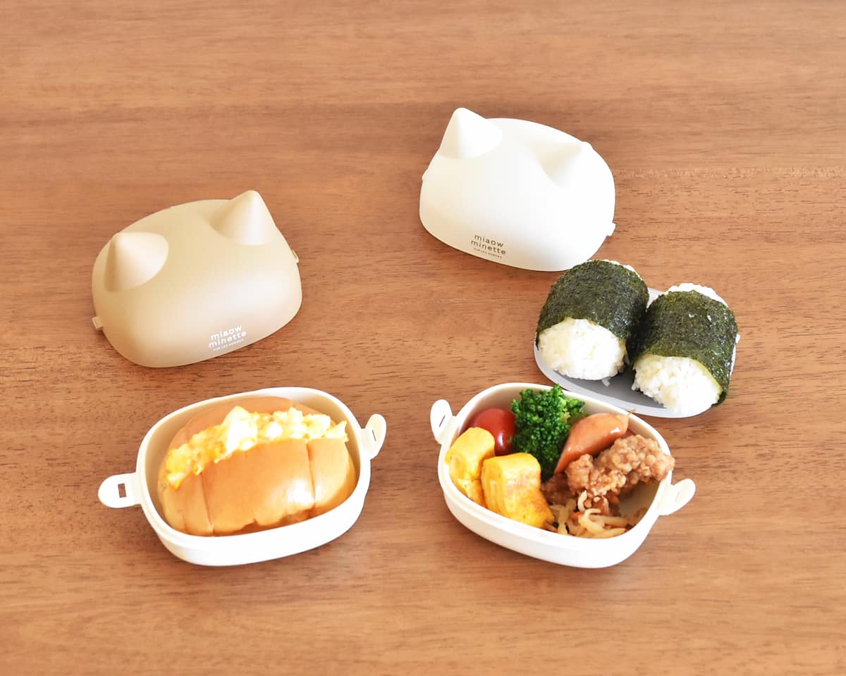 にゃお　ねこみみおにぎりケース