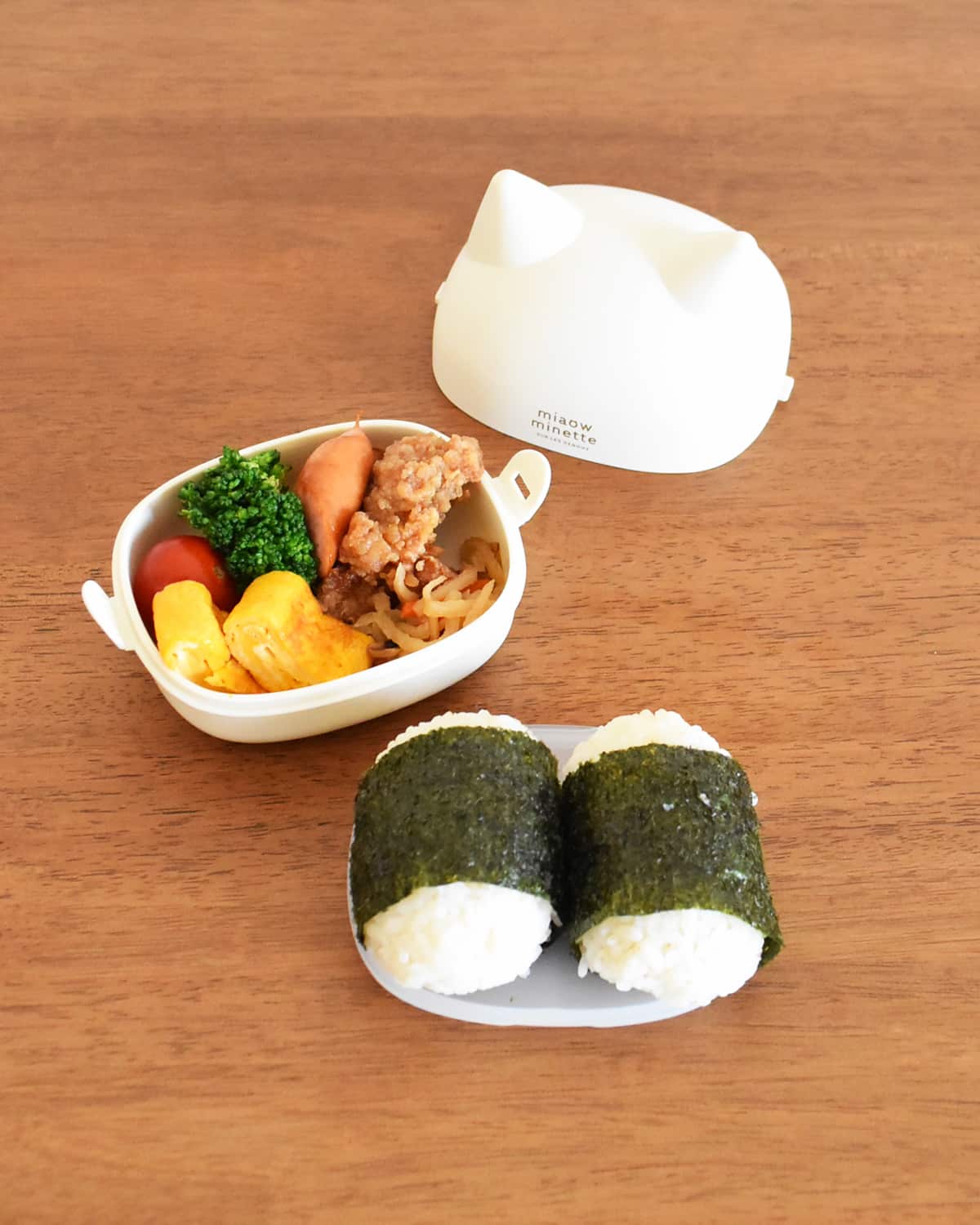 にゃお　ねこみみおにぎりケース