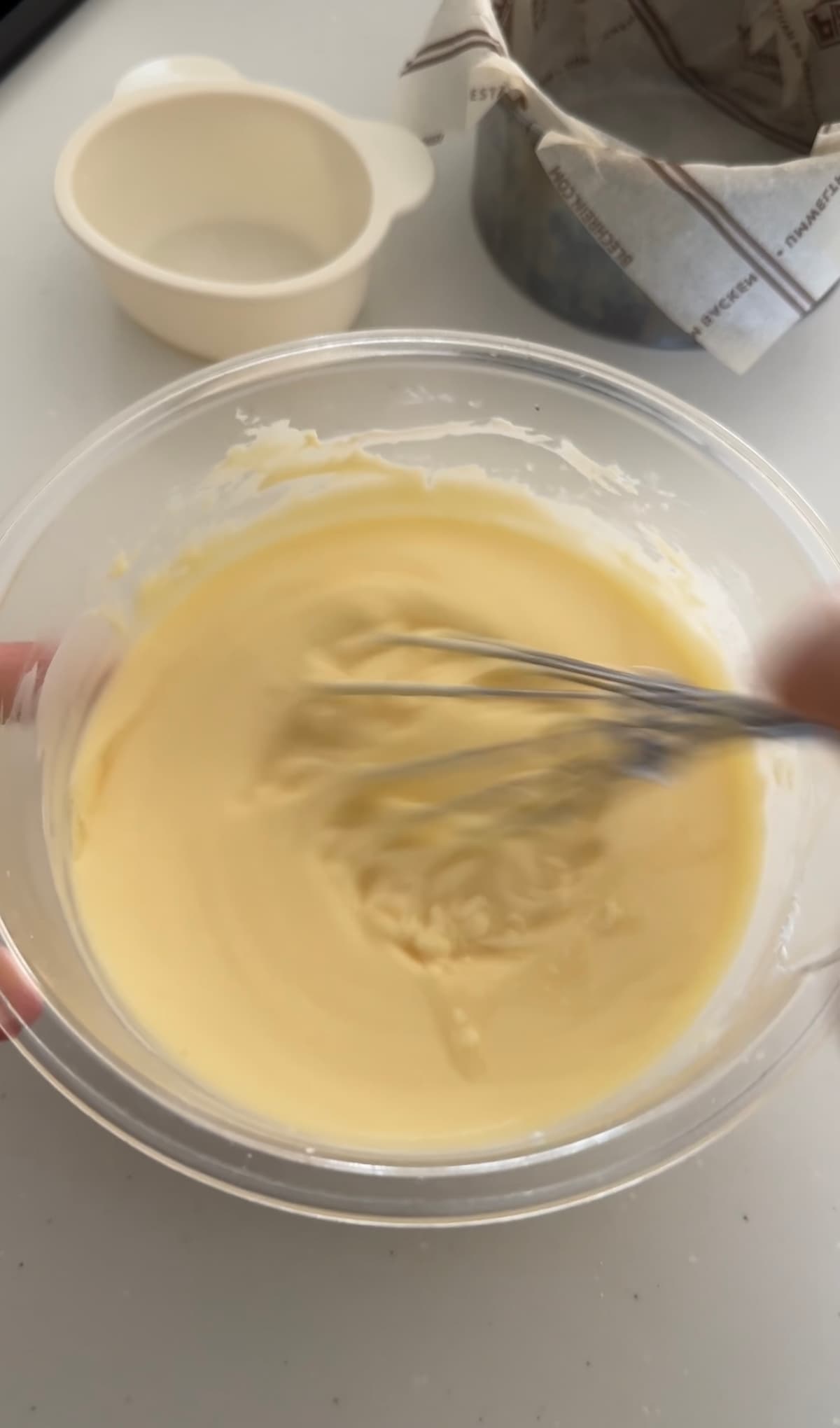 米粉で作るベイクドチーズケーキ
