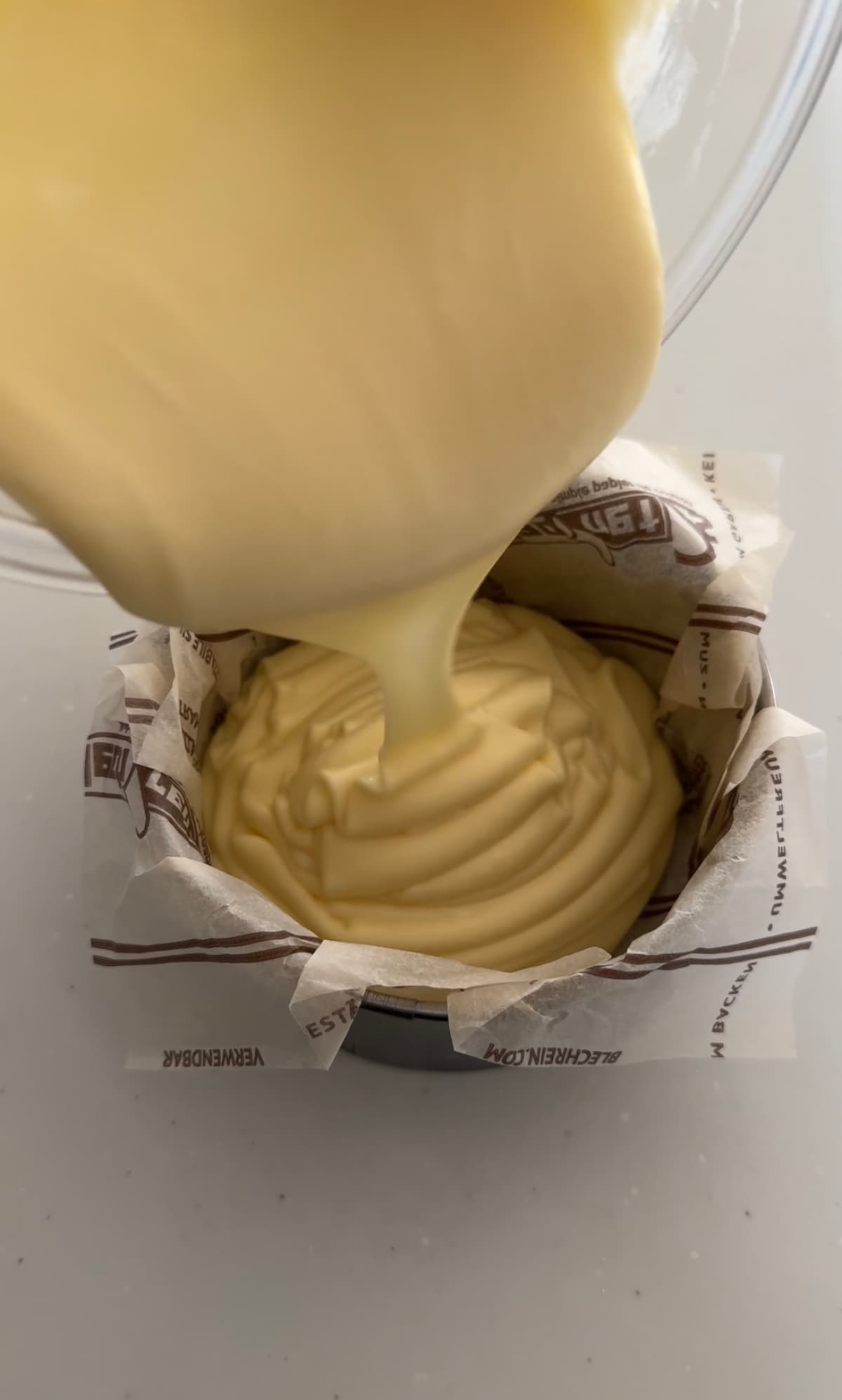 米粉で作るベイクドチーズケーキ