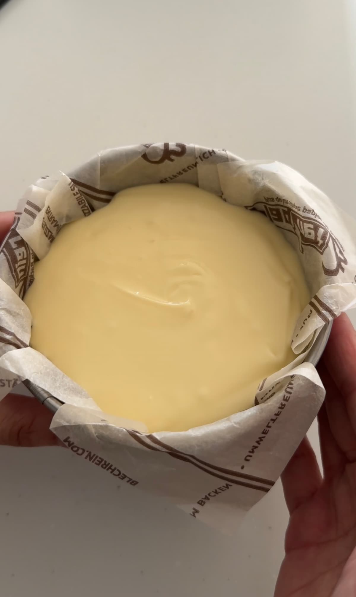 米粉で作るベイクドチーズケーキ