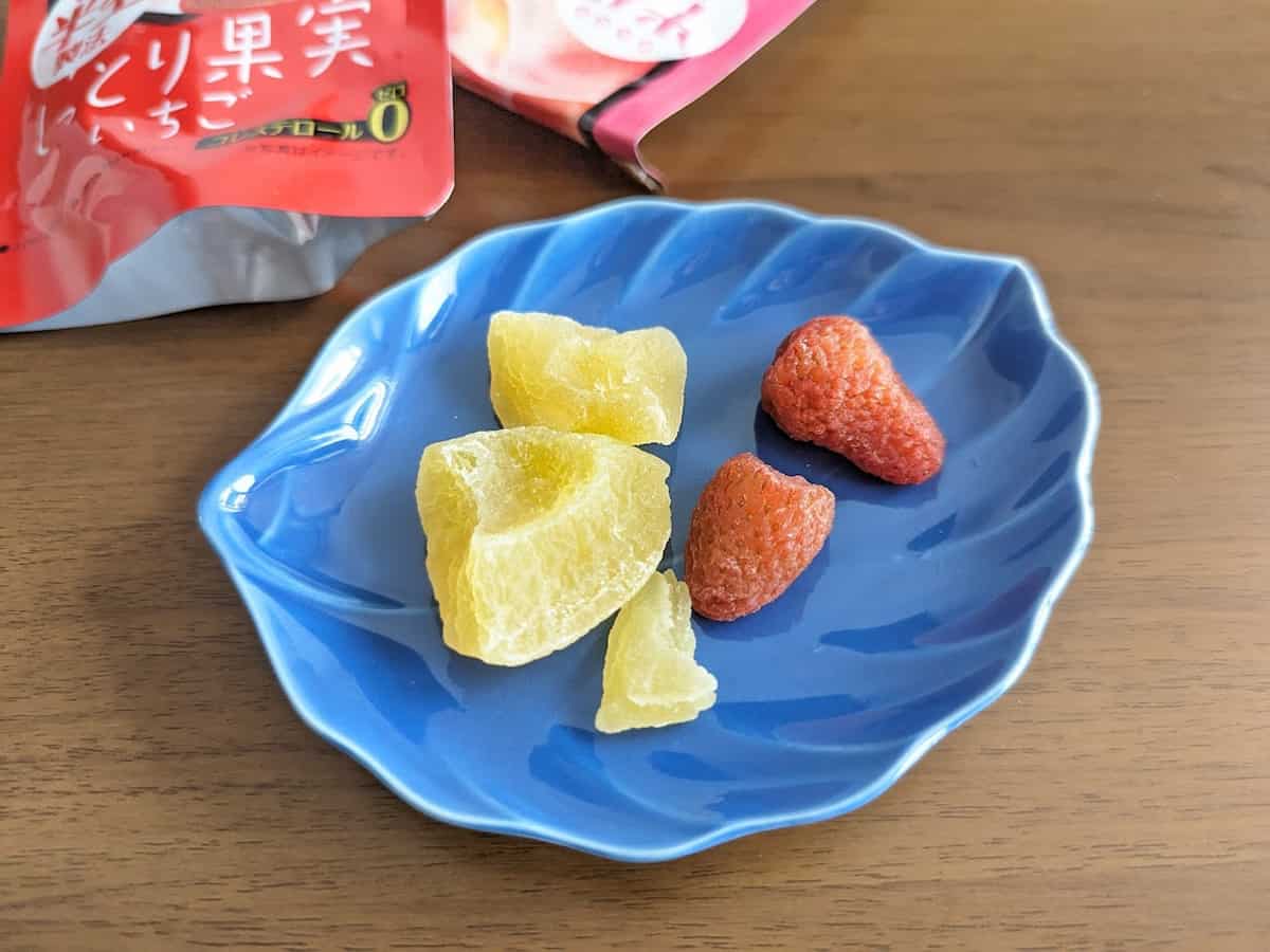 ダイソー しっとり果実 見た目