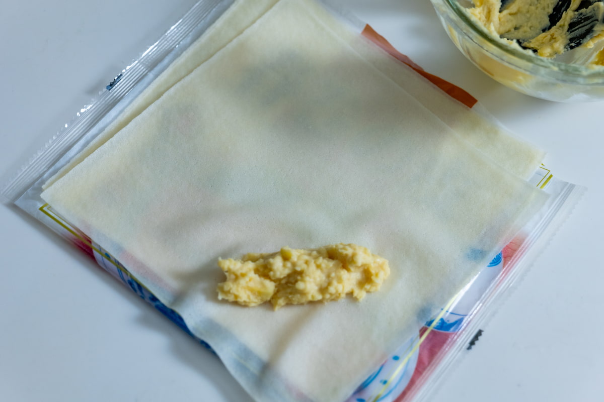 さつまいも春巻き作り方