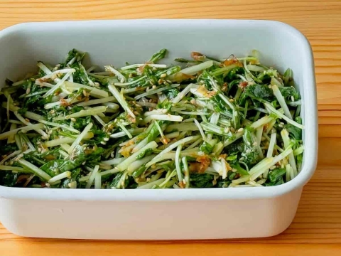 大量消費にもおすすめ！スガさんの「水菜」がたっぷり食べられるおかず