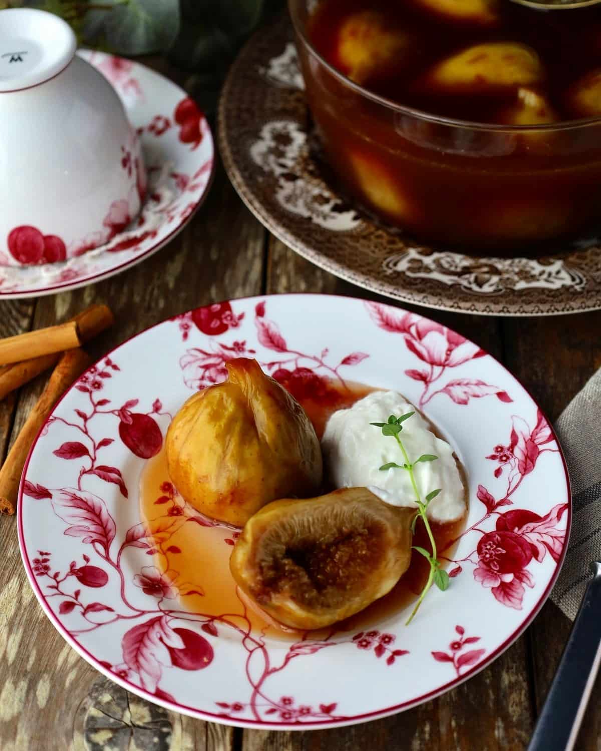 いちじくの紅茶煮1