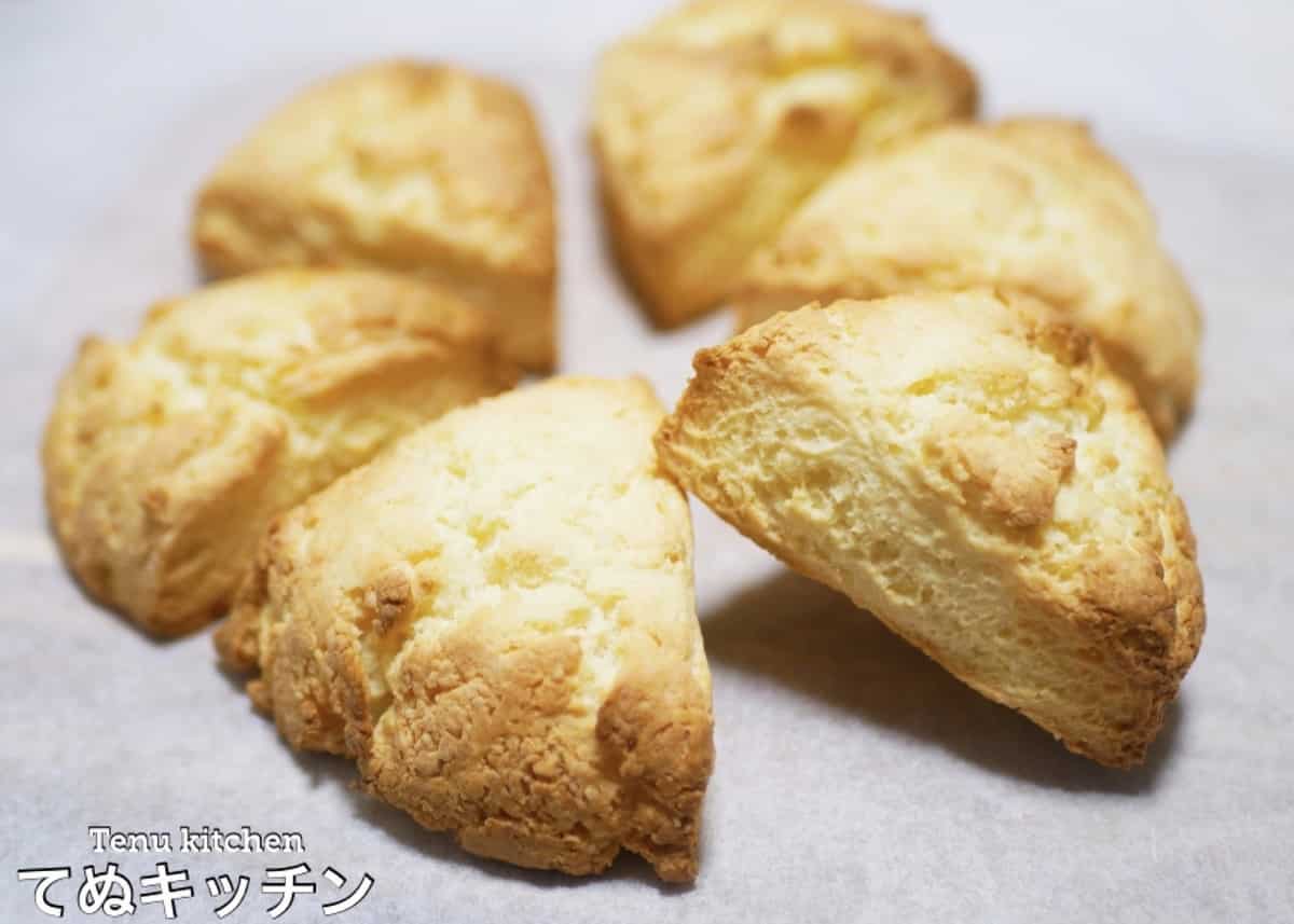てぬキッチン ホットケーキミックス クリームチーズスコーン