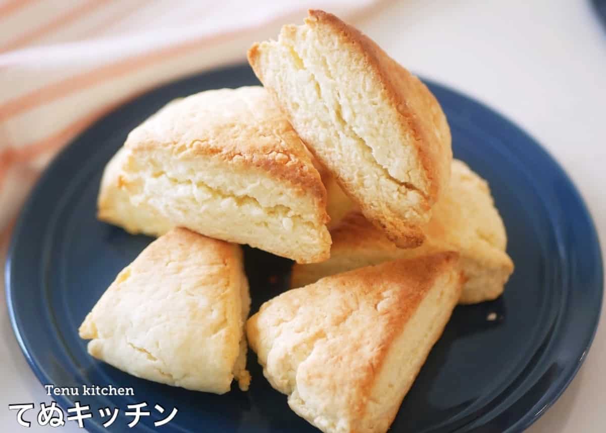 てぬキッチン ホットケーキミックス 牛乳スコーン