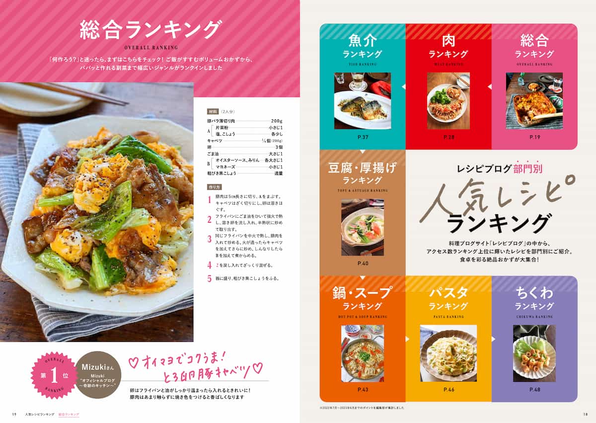 『レシピブログmagazine vol.19』とろ卵豚キャベツ